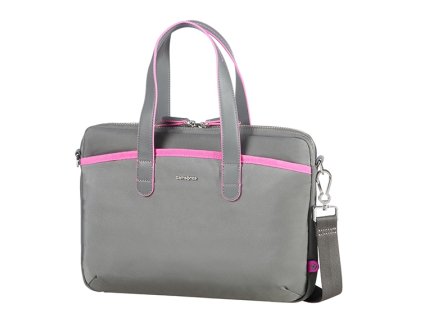 94521 7 samsonite nefti bailhandle 13 3 rock grey fuchsia
