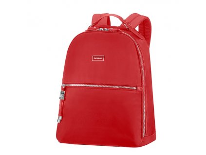 Pánský batoh Samsonite Karissa Biz Backpack 14,1" Formula Red, barva červená ,Objem 11 - 20 litrů