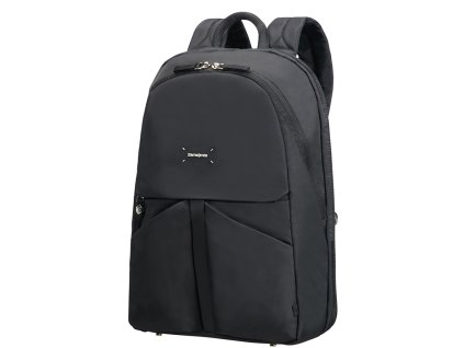 Samsonite Lady Tech ROUNDED BACKPACK 14.1" Black + Sluchátka, myš nebo pouzdro