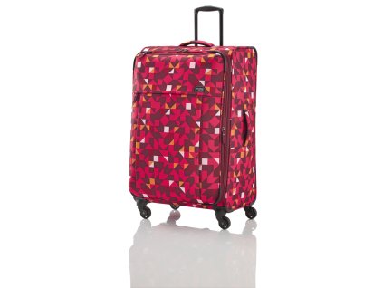 Travelite Campus S,M,L Quadro pink – sada 3 kufrů + Sluchátka, myš nebo pouzdro