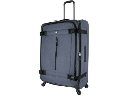 Cestovní kufr MIA TORO M1135/3-L - šedá + Sluchátka, myš nebo pouzdro