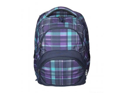 Studentský batoh SPIRIT FREEDOM 01 fialová + Sluchátka, myš nebo pouzdro