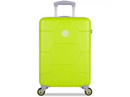 Kabinové zavazadlo SUITSUIT® TR-1252/3-S ABS Caretta Sparkling Yellow + LED svítilna