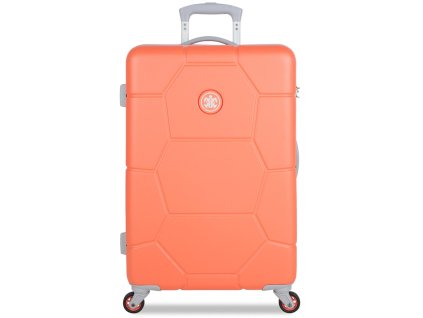 Cestovní kufr SUITSUIT® TR-1246/3-M ABS Caretta Melon + Sluchátka, myš nebo pouzdro