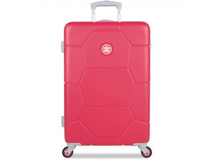 Cestovní kufr SUITSUIT® TR-1247/3-M ABS Caretta Teaberry + Sluchátka, myš nebo pouzdro
