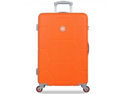 Cestovní kufr SUITSUIT® TR-1249/3-M ABS Caretta Vibrant Orange + Sluchátka, myš nebo pouzdro