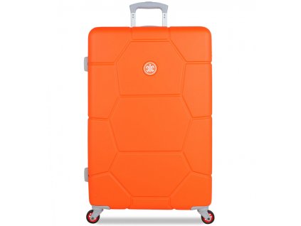 Cestovní kufr SUITSUIT® TR-1249/3-L ABS Caretta Vibrant Orange + Sluchátka, myš nebo pouzdro