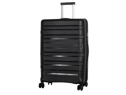Travelite Kosmos 4w L Black + Sluchátka, myš nebo pouzdro