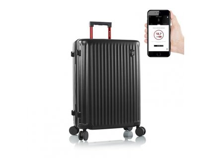 Heys Smart Luggage Airline Aproved M Black + Sluchátka, myš nebo pouzdro