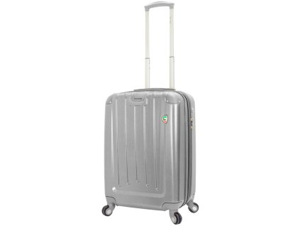 Cestovní kufr MIA TORO M1324/3-S - stříbrná + LED svítilna