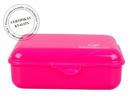 Bagmaster Krabička na svačinu LUNCH BOX 013 A PINK