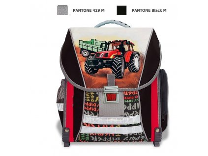 Školní batoh Traktor + Sluchátka, myš nebo pouzdro