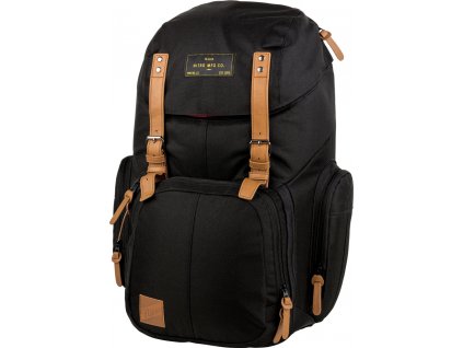 NITRO batoh WEEKENDER true black + Sluchátka, myš nebo pouzdro