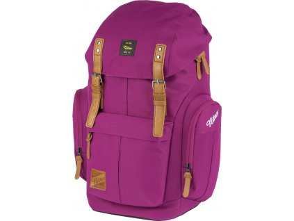 NITRO batoh DAYPACKER grateful pink + LED svítilna