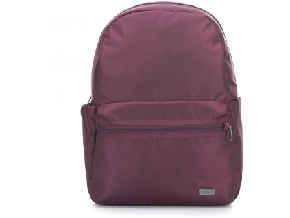 PACSAFE batoh DAYSAFE BACKPACK blackberry + Sluchátka, myš nebo pouzdro