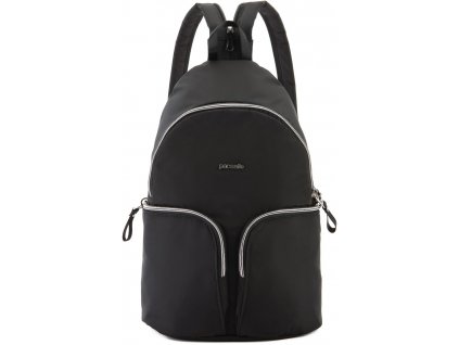 Dámský batoh PACSAFE STYLESAFE SLING BACKPACK black, barva černá ,Objem do 10 litrů
