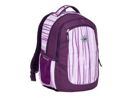 Studentský batoh 2v1 VIKI Lilla + LED svítilna