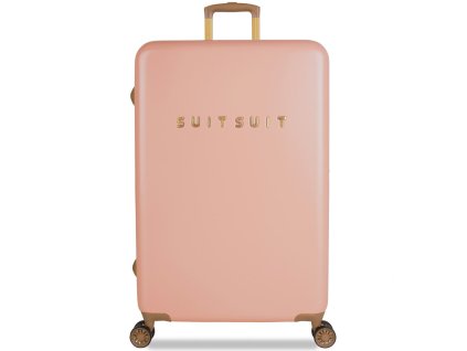 Cestovní kufr SUITSUIT® TR-7101/3-L - Fab Seventies Coral Cloud + LED svítilna