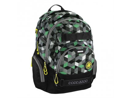 Školní batoh Coocazoo CarryLarry2, Crazy Cubes + 5 % sleva po registraci + LED svítilna