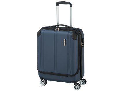 Travelite City 4w Business wheeler Navy + Sluchátka, myš nebo pouzdro