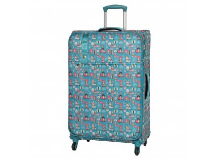 Travelite Lil' Ledy 4w L Turquoise + LED svítilna