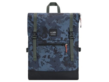 Dámský batoh PACSAFE SLINGSAFE LX450 grey /camo, barva šedá ,Objem 11 - 20 litrů
