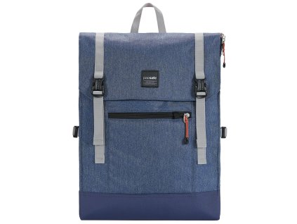 PACSAFE batoh SLINGSAFE LX450 denim + Sluchátka, myš nebo pouzdro