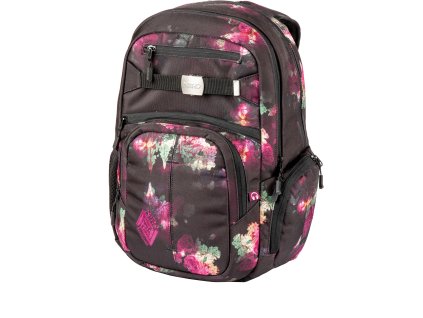 NITRO batoh HERO black rose 37L + LED svítilna