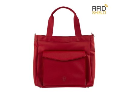 Heys HiLite RFID Laptop Tablet Tote Red + LED svítilna