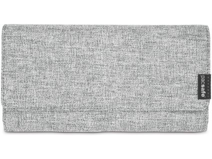 PACSAFE peneženka RFIDsafe LX200 tweed grey
