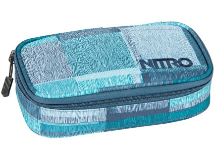 NITRO penál PENCIL CASE XL zebra ice