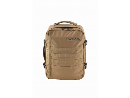 CabinZero Military 28 l Desert Sand + Sluchátka, myš nebo pouzdro