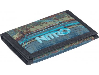 NITRO peneženka WALLET frequency blue