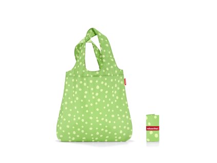 Reisenthel Mini Maxi Shopper Spots Green