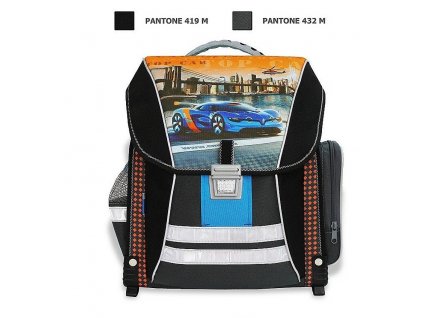 Školní batoh Top Car + Sluchátka, myš nebo pouzdro