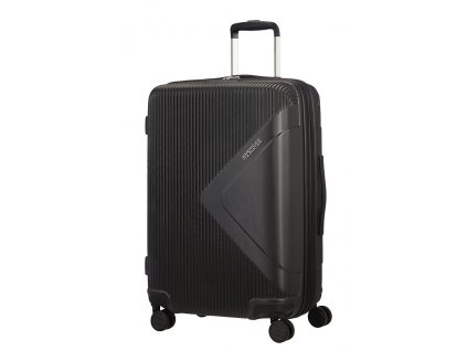 American Tourister MODERN DREAM M 69 cm Universe black + LED svítilna