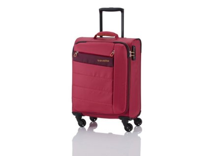 Travelite Kite 4w S Pink + Sluchátka, myš nebo pouzdro