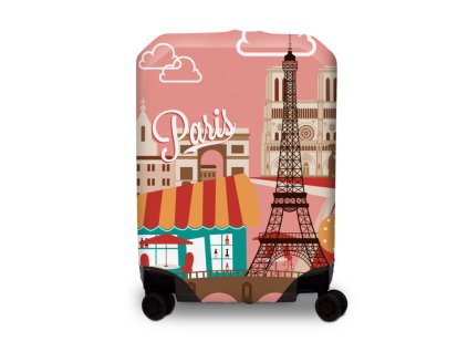 BG Berlin Hug Cover S Paris - Obal na kufr
