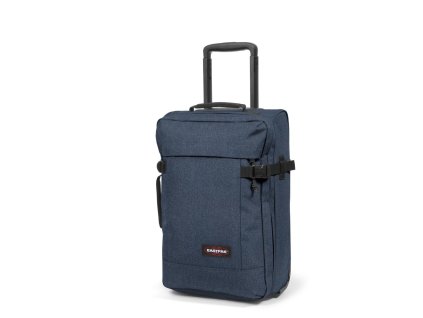 EASTPAK TRANVERZ XS Double Denim + Sluchátka, myš nebo pouzdro