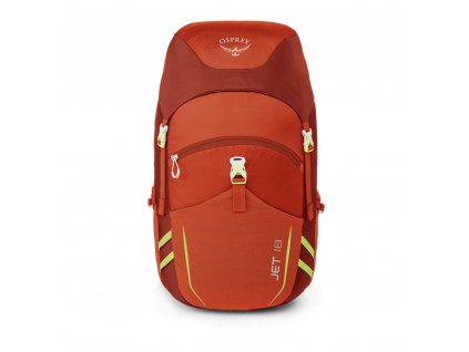 Osprey Jet 18 strawberry red + LED svítilna