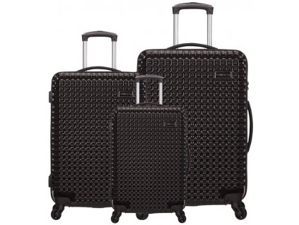 Sada cestovních kufrů SIROCCO T-1195/3 PC - černá + Sluchátka, myš nebo pouzdro