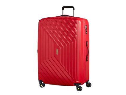 American Tourister AIR FORCE 1 SPINNER 81 XL - FLAME RED + LED svítilna