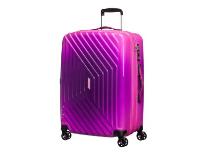 American Tourister AIR FORCE 1 SPIN. 66 EXP GRAD. M - GRADIENT PINK + LED svítilna