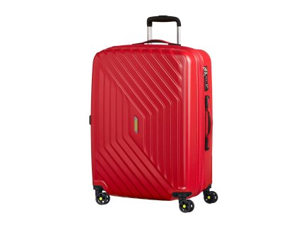 American Tourister AIR FORCE 1 SPINNER 66 EXP M - FLAME RED + LED svítilna