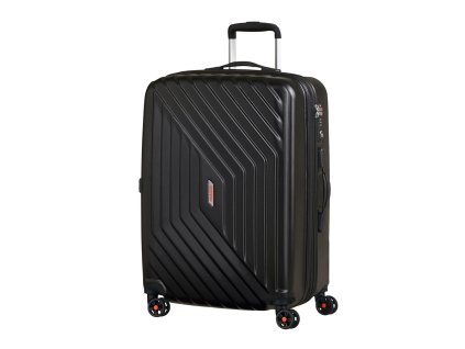 American Tourister AIR FORCE 1 SPINNER 66 EXP M - GALAXY BLACK + LED svítilna