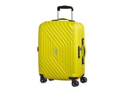 American Tourister AIR FORCE 1 SPINNER 55 S - SUNNY YELLOW + LED svítilna