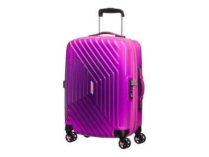 American Tourister AIR FORCE 1 SPINNER 55 GRAD. S - GRADIENT PINK + LED svítilna