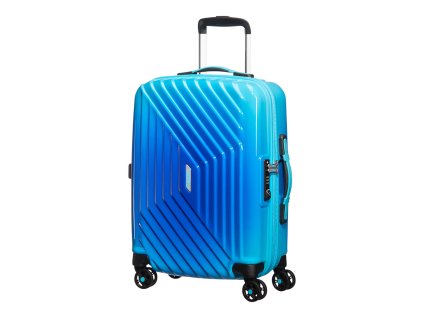 American Tourister AIR FORCE 1 SPINNER 55 GRAD. S - GRADIENT BLUE + LED svítilna