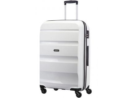American Tourister BON AIR SPINNER M - WHITE + LED svítilna