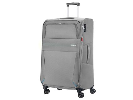 American Tourister SUMMER VOYAGER SPINNER 79 EXP L - VOLT GREY + Sluchátka, myš nebo pouzdro